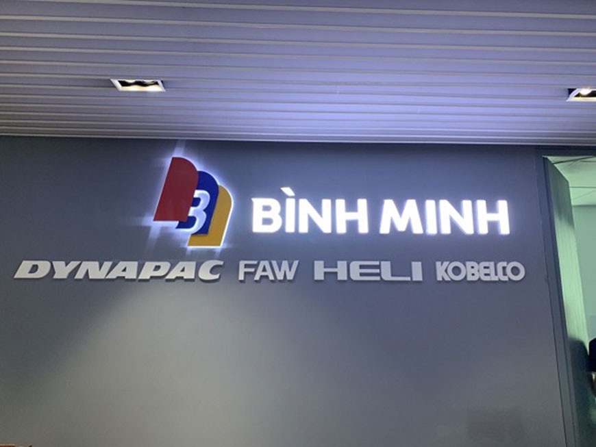 Logo Xe Nang Binh Minh